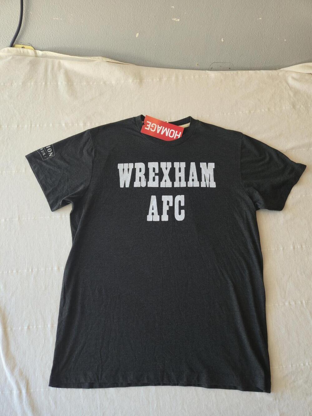 HOMAGE Black Wrexham AFC Short Sleeve Tee